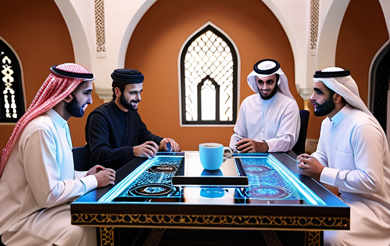 **
"A design workspace brimming with innovative AI tools, a Middle Eastern designer smiling while AI effortlessly adjusts colors and lighting on a digital canvas, futuristic UI elements, Arabic calligraphy subtly integrated into the design, warm, inviting lighting, showcasing efficiency and creativity."
**